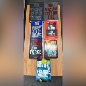 Don Winslow Book Lot | Crime Thriller Novels | Set of 7 Paperback Books